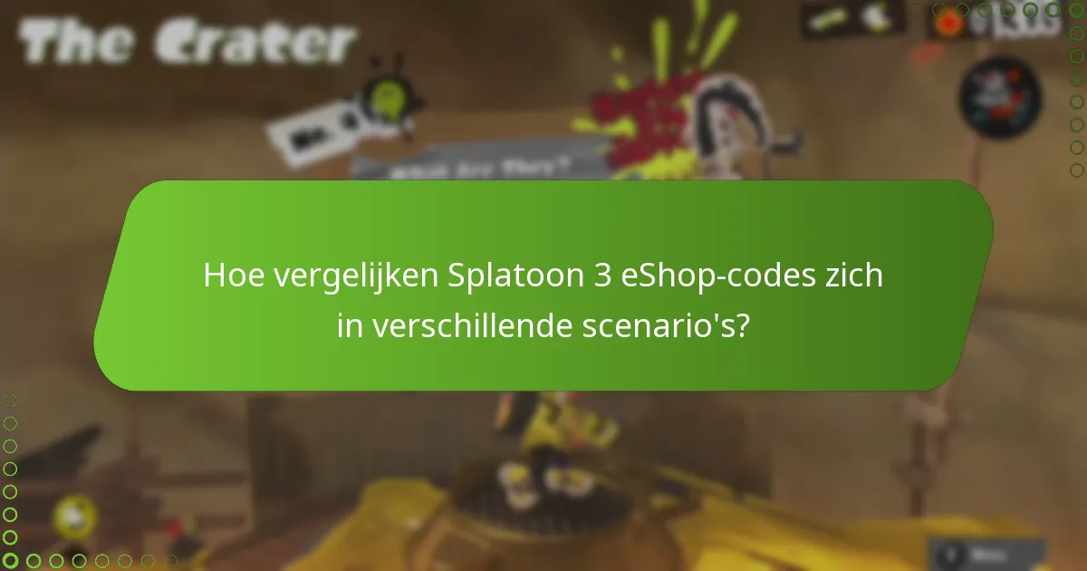 Hoe verkrijg ik Splatoon 3 eShop-codes?