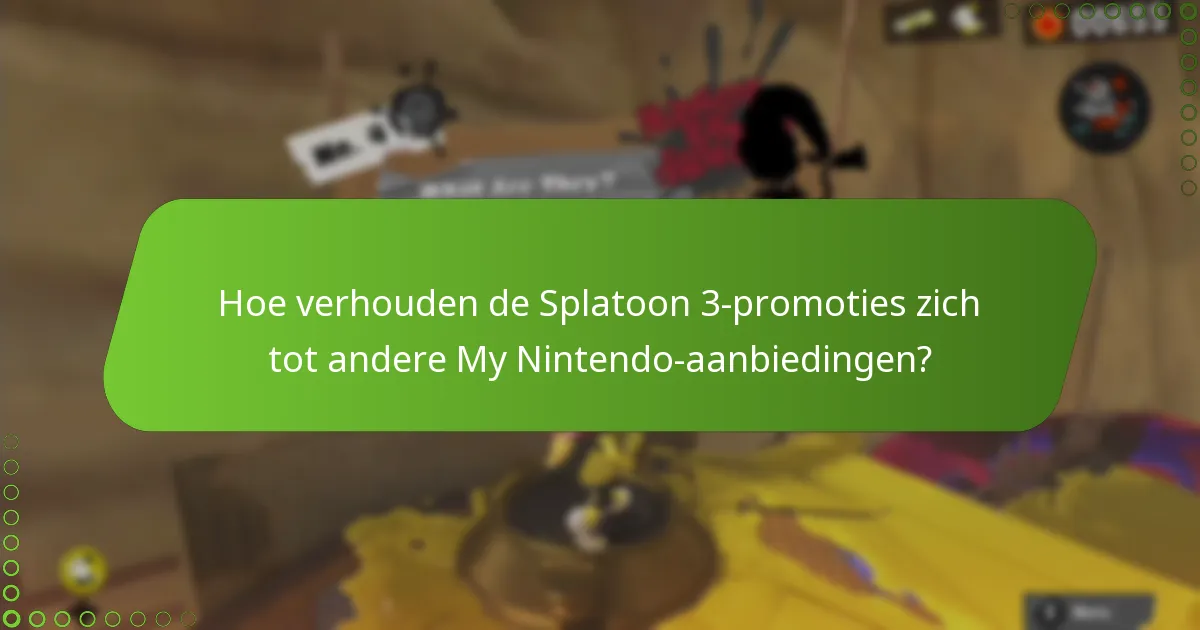 Hoe kan ik My Nintendo-beloningen voor Splatoon 3 inwisselen?