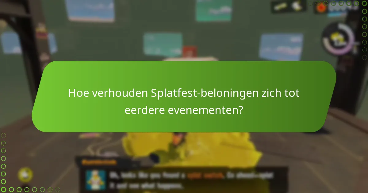 Wie komt in aanmerking voor Splatoon 3 Splatfest-beloningen?