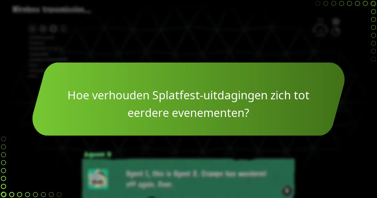 Hoe voltooi ik Splatfest-uitdagingen effectief?