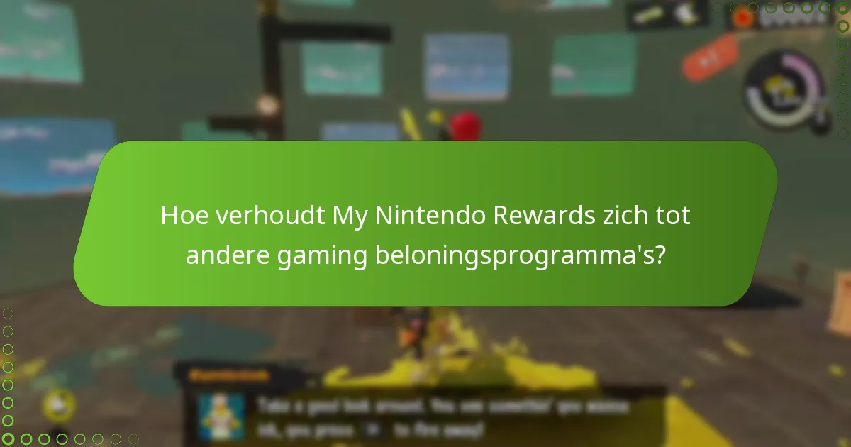 Welke verbeteringen stellen spelers voor voor My Nintendo Rewards?