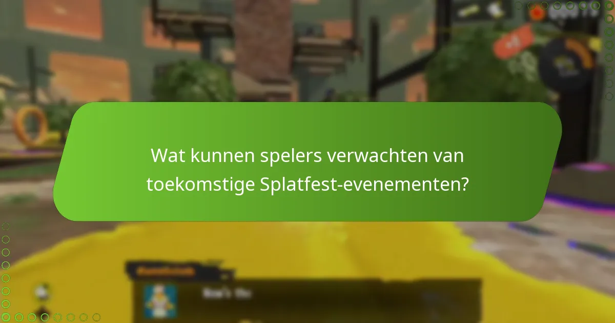 Hoe verhoudt deze Splatfest zich tot eerdere evenementen?