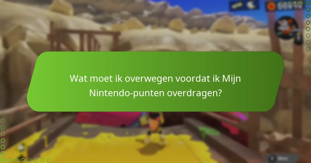 Wat zijn de regels voor het delen van Mijn Nintendo-punten?