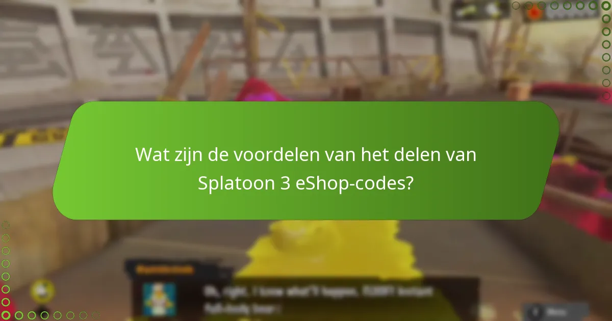 Hoe Splatoon 3 eShop-codes in te wisselen?